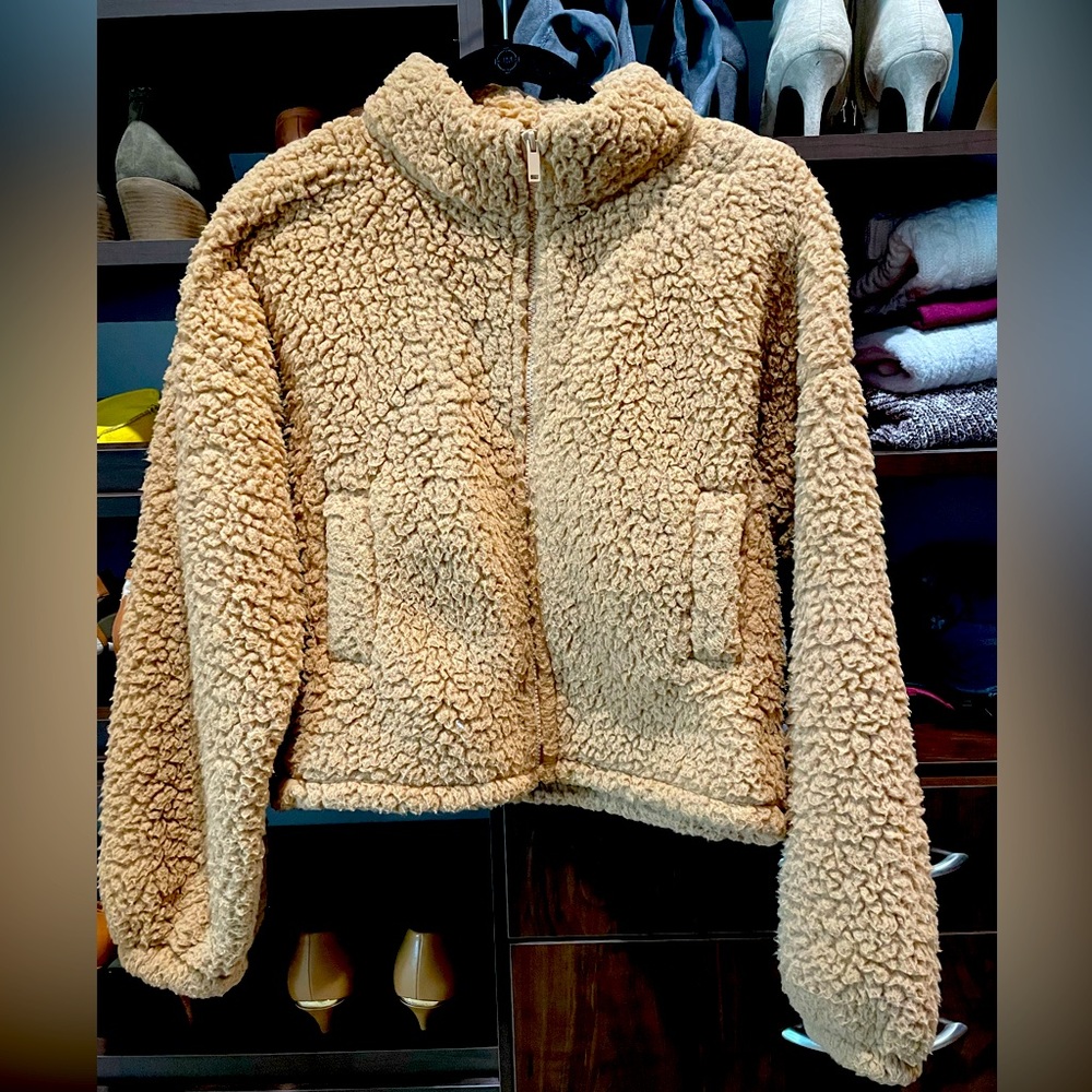 Sherpa full zip jacket